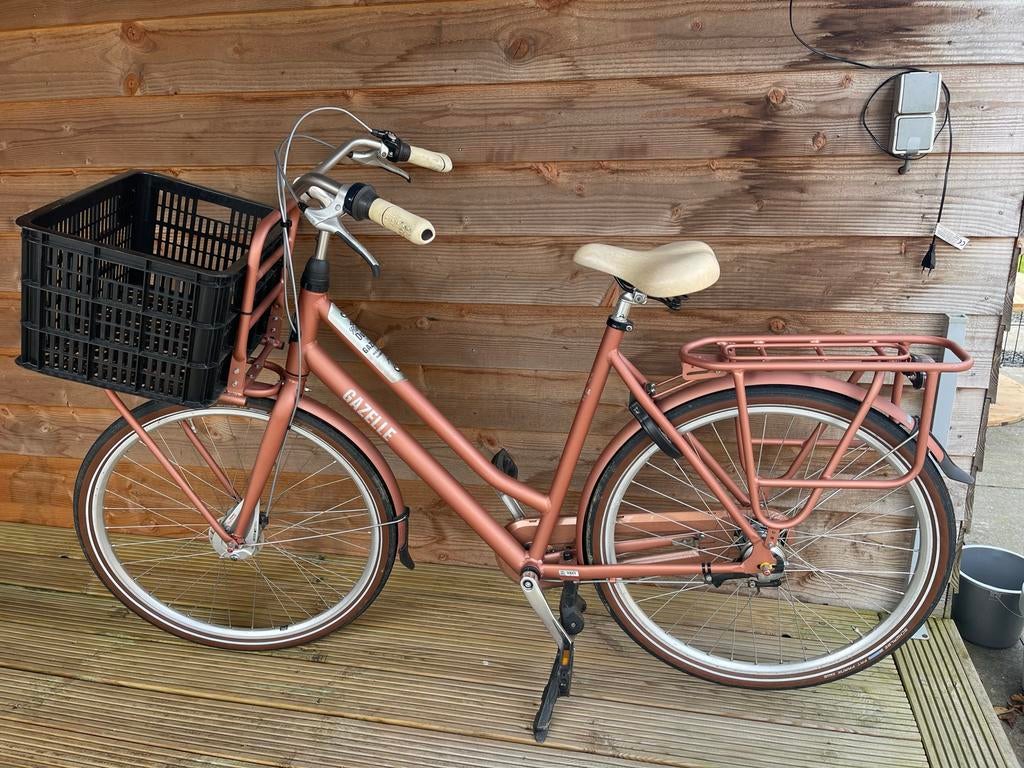 Gazelle damesfiets Heavy Duty 59 inch, Fietsen en Brommers, Fietsen | Dames | Damesfietsen, Ophalen, Gebruikt, Versnellingen, 56 cm of meer
