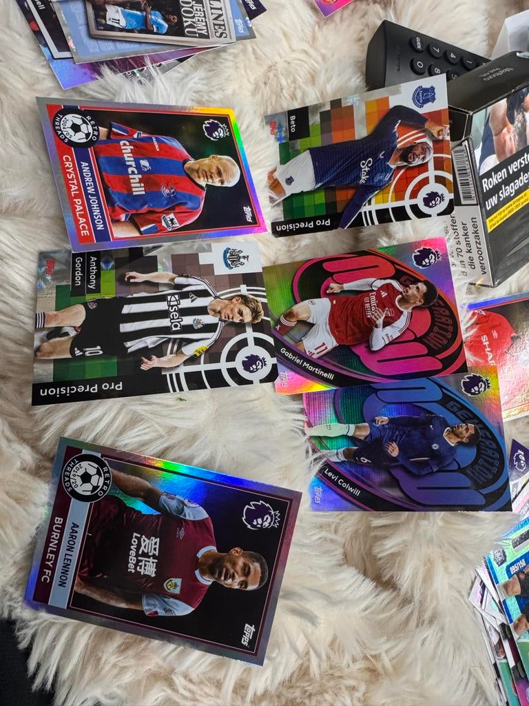 Topps Match Attax Premier League Voetbalkaartjes, Verzamelen, Sportartikelen en Voetbal, Ophalen, Zo goed als nieuw, Buitenlandse clubs
