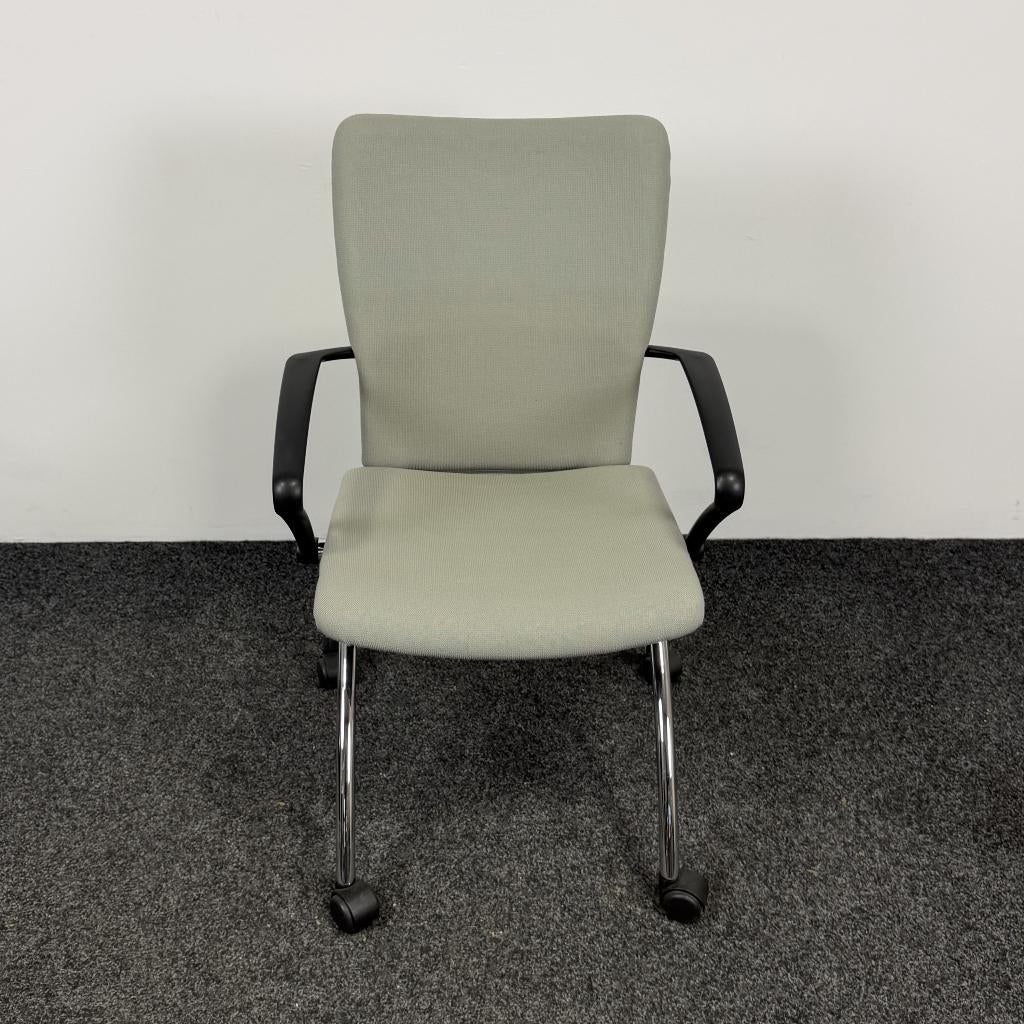 Comforto X99 Inklapbare Vergaderstoel - Grijs 26094, Ophalen, Gebruikt, Eén, Stof