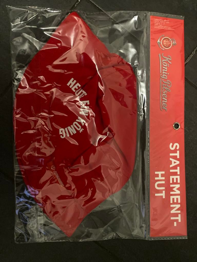 König Pilsener Statement Hoed - Nieuw, Ophalen, Nieuw, Kleding