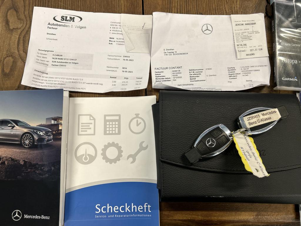 Mercedes-Benz C-Klasse Estate 450 AMG 4MATIC V6 368 PK | Pan, Auto's, 368 pk, Met garantie (alle), Lichtsensor, 2996 cc