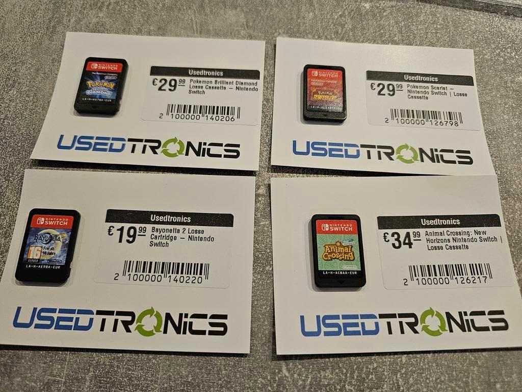 Pokémon Brillant Diamond & Scarlet (losse games), Online, Gebruikt, 1 speler, Ophalen of Verzenden