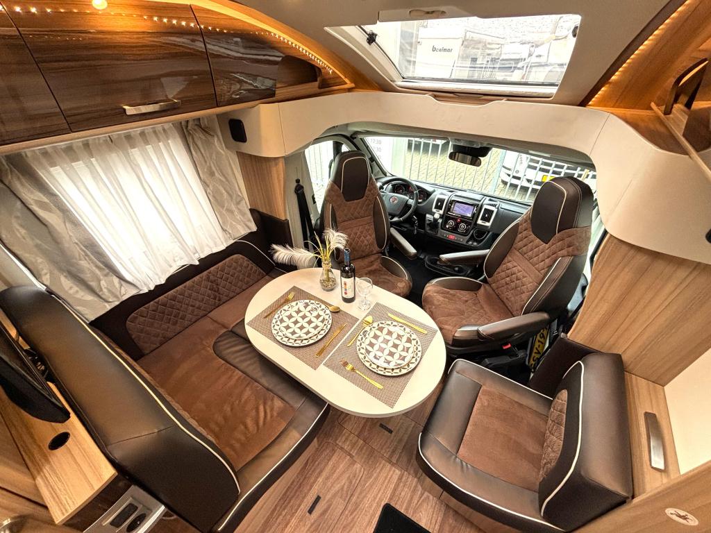 Knaus Sun Ti 650 MEG Platinum AUTOMAAT ENKELE BEDDEN EURO 6, Caravans en Kamperen, Automaat, Fiat, Bedrijf, Diesel