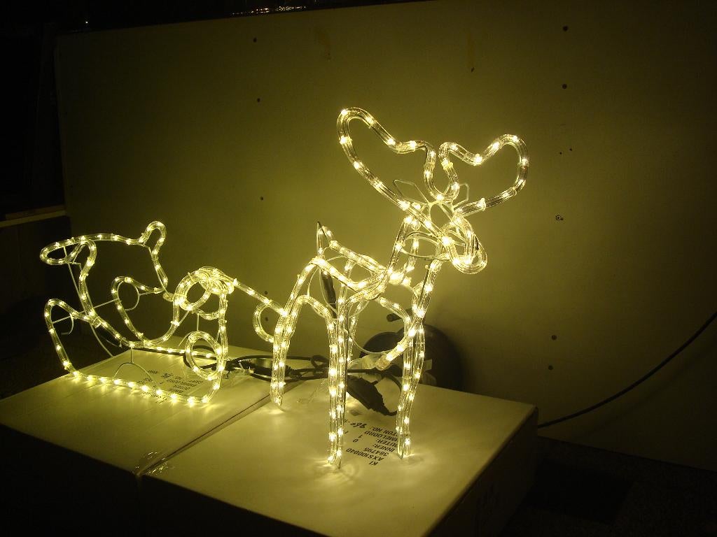 Rendier Lichtslang 3D met 144 Led lampjes met Arenslee, Ophalen, Nieuw