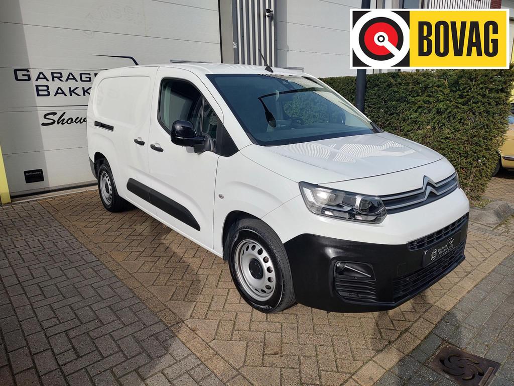 Citroen Berlingo 1.5 BlueHDI Driver XL Extra Lang 3-Zits Cam, Auto's, Voorwielaandrijving, Gebruikt, Euro 6, 4 cilinders