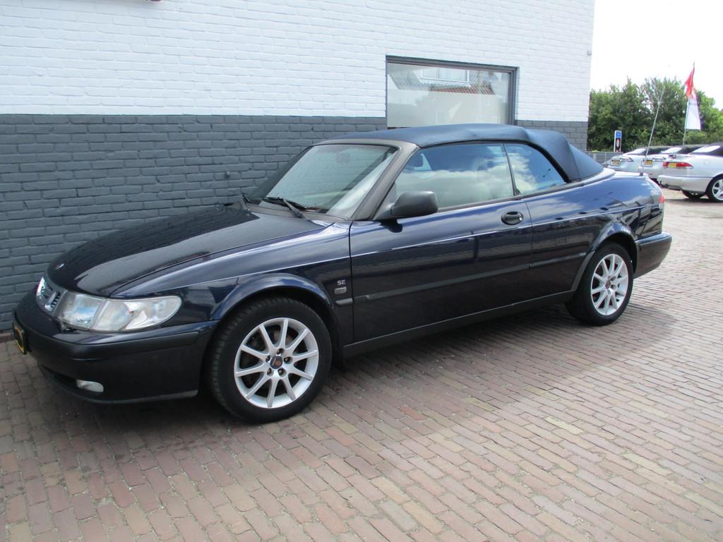 Saab 9-3 Cabrio 2.0 SE, Auto's, Saab, Gebruikt, 4 cilinders, Cabriolet, Stoelverwarming