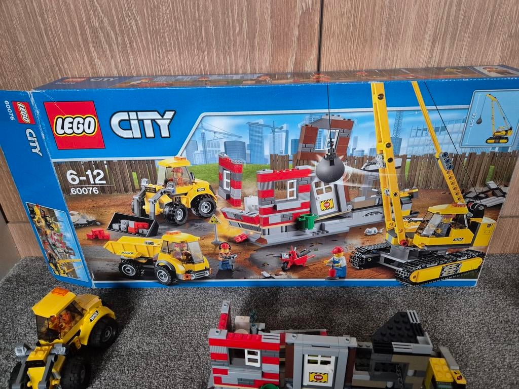 LEGO City 60076 Sloopterrein, Kinderen en Baby's, Speelgoed | Duplo en Lego, Ophalen of Verzenden, Zo goed als nieuw, Complete set