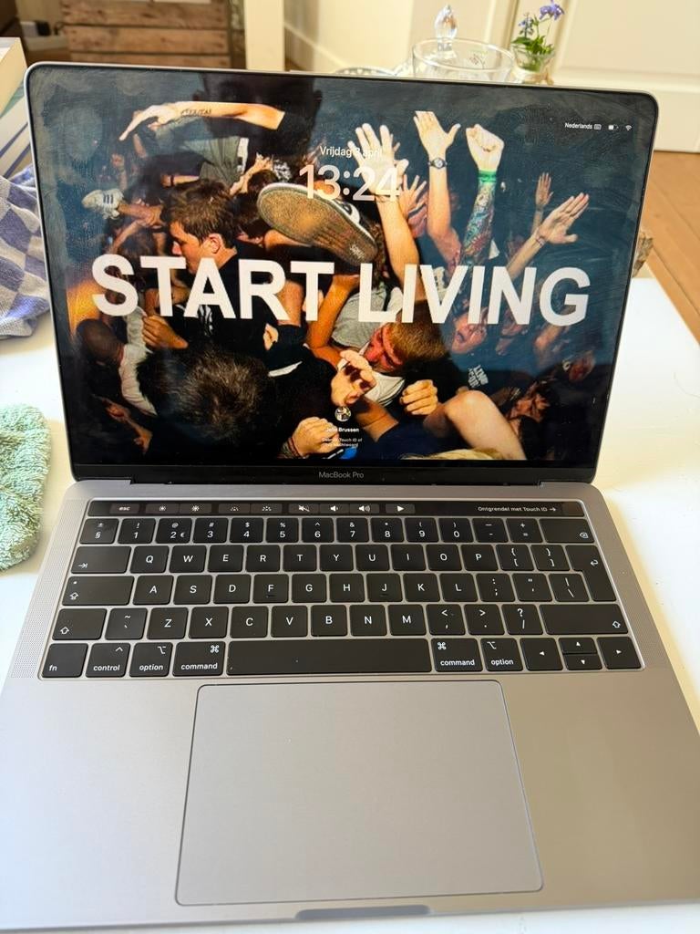 MacBook Pro 2019 13” Touch Bar, Computers en Software, MacBook Pro, Qwerty, 13 inch, 512 GB