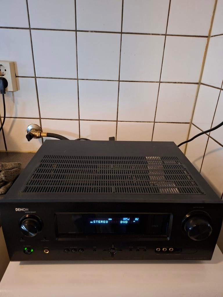 Denon AVR-1611 Receiver, Audio, Tv en Foto, Ophalen of Verzenden, Zo goed als nieuw, 120 watt of meer, Denon