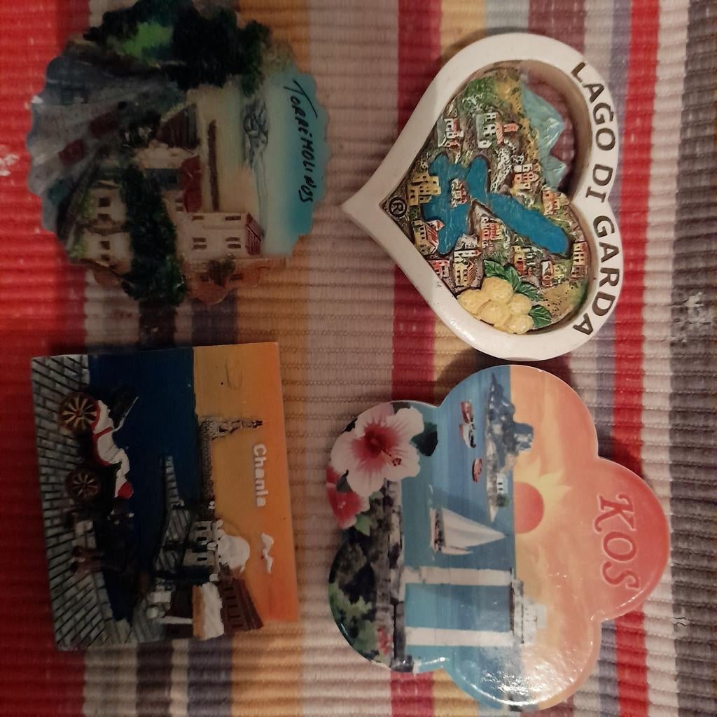 Kleurige magneetjes, Ophalen of Verzenden, Zo goed als nieuw