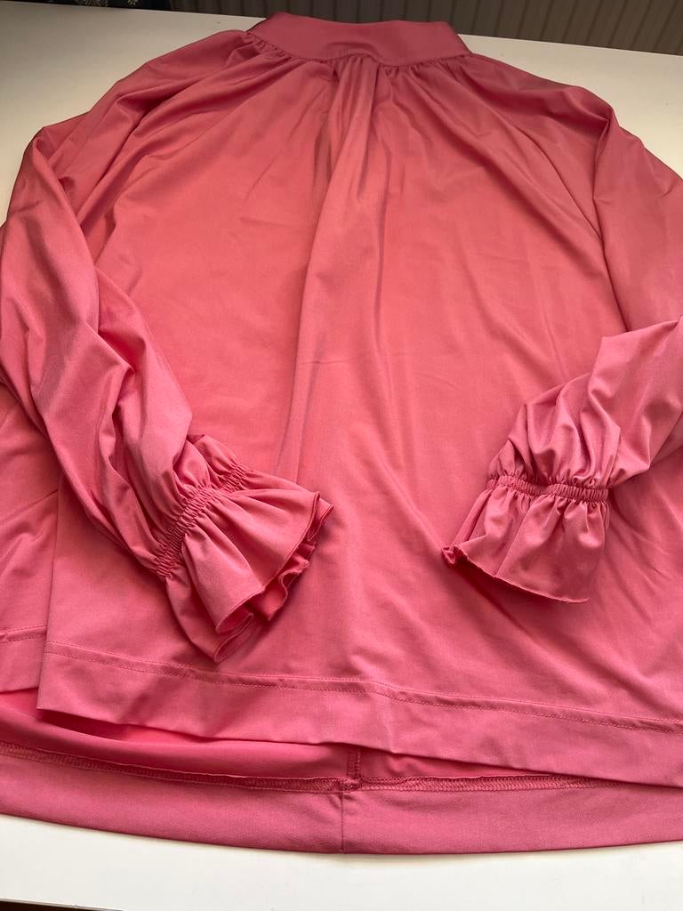 Travelstof studio Anneloes blouse roze XL, Ophalen of Verzenden, Zo goed als nieuw, Maat 46/48 (XL) of groter, Roze