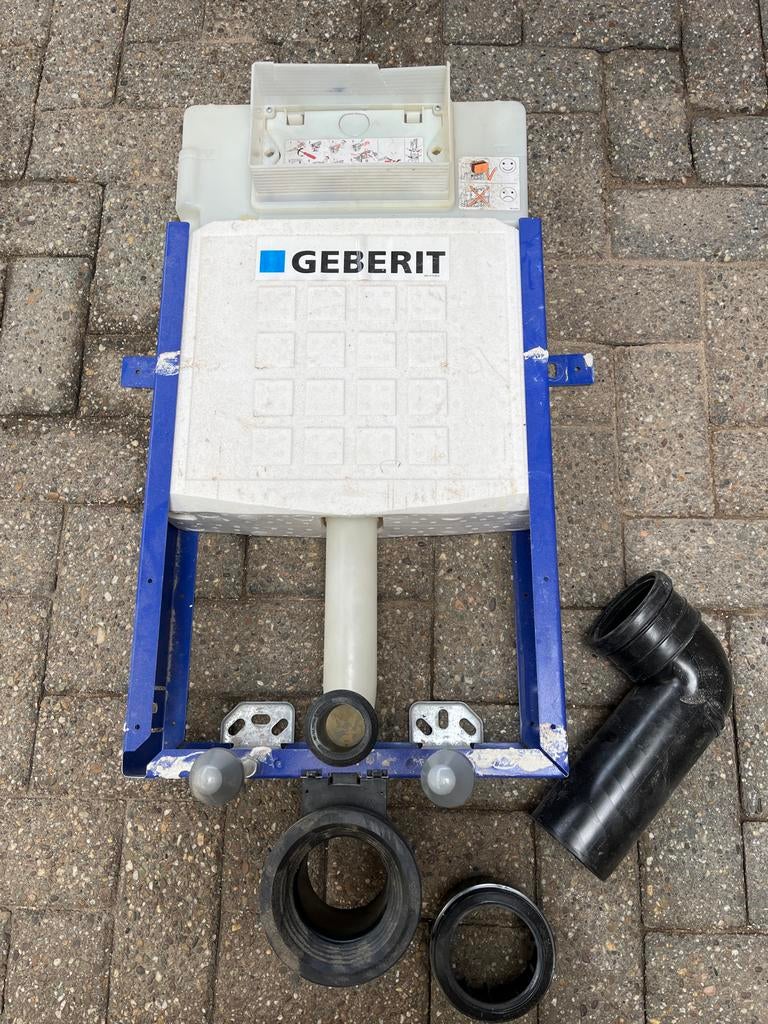 Geberit Inbouwreservoir voor Toilet, Doe-het-zelf en Verbouw, Sanitair, Ophalen, Gebruikt, Toilet