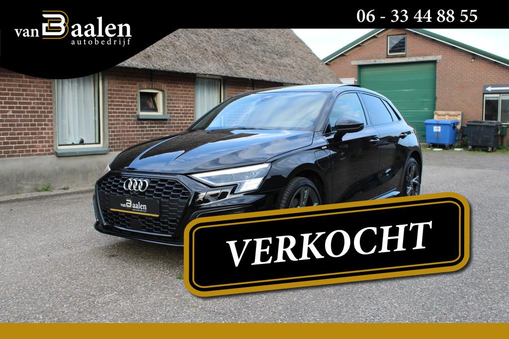 Audi A3 Sportback 40 TFSI e PHEV S-LINE *VERKOCHT!*, 1525 kg, Gebruikt, 4 cilinders, Zwart