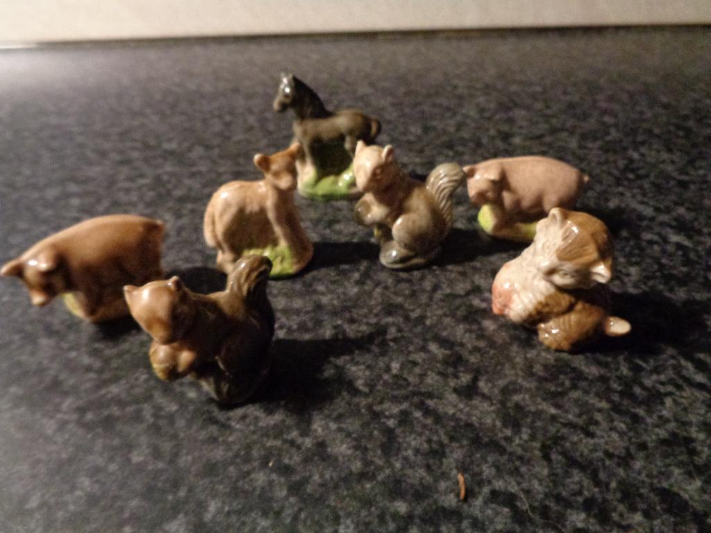 7 wade beeldjes, Verzamelen, Ophalen of Verzenden, Zo goed als nieuw, Beeldje of Figuurtje