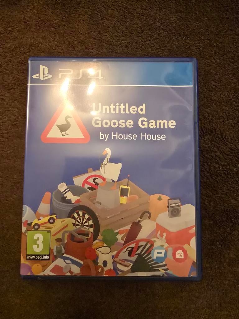 Collectable - Untitled Goose Game PS4 - Zo goed als nieuw, Puzzel en Educatief, 1 speler, Ophalen of Verzenden, Zo goed als nieuw
