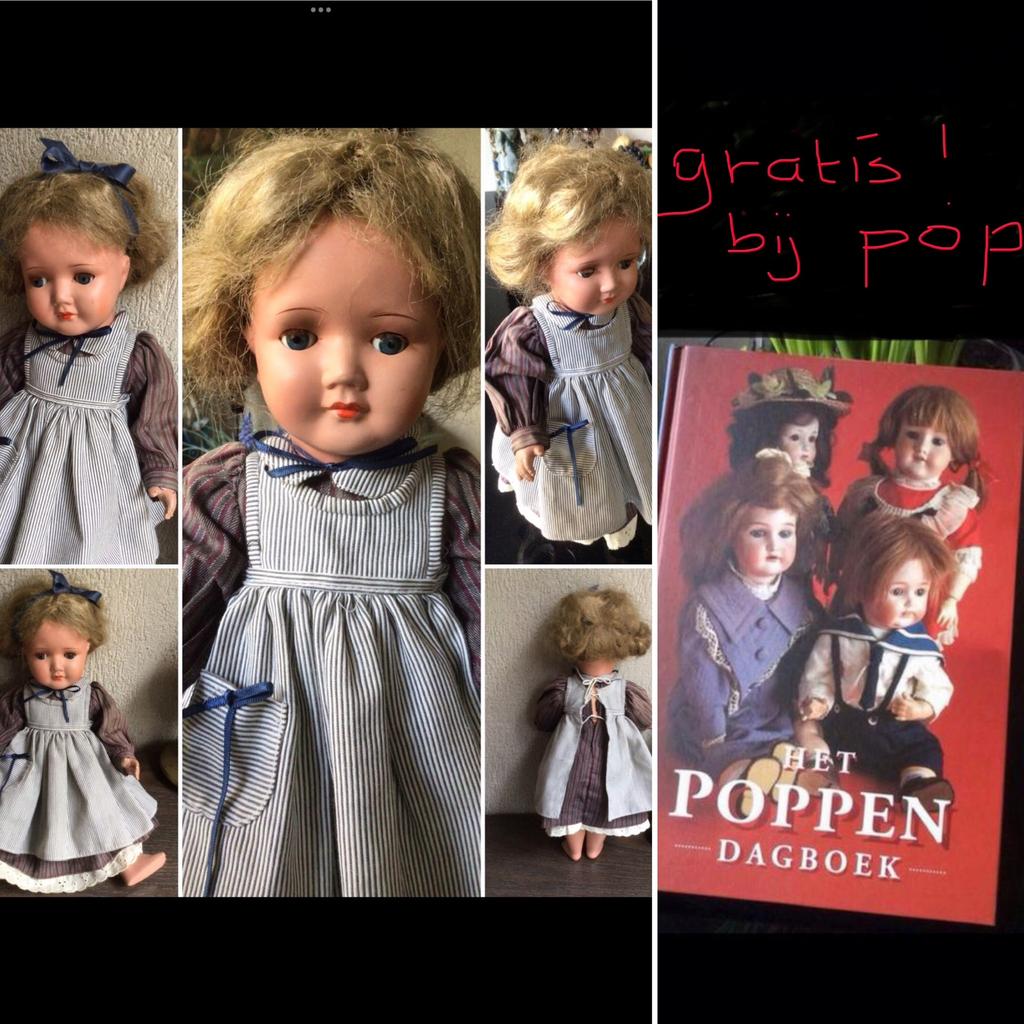 🌿Pop,Kathe Kruse,” ANTIEK/OUDE POP”SONNI” + GRATIS BOEK🌿, Verzenden