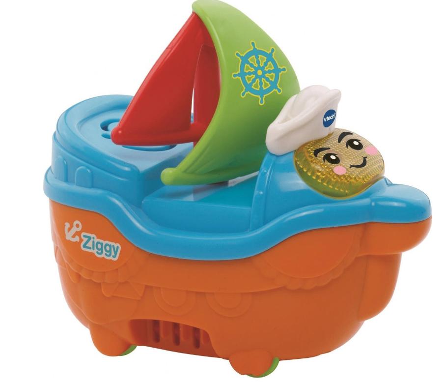 V-Tech - Ziggy Zeilboot, Kinderen en Baby's, Speelgoed | Vtech, Ophalen of Verzenden, Zo goed als nieuw, 6 jaar of ouder