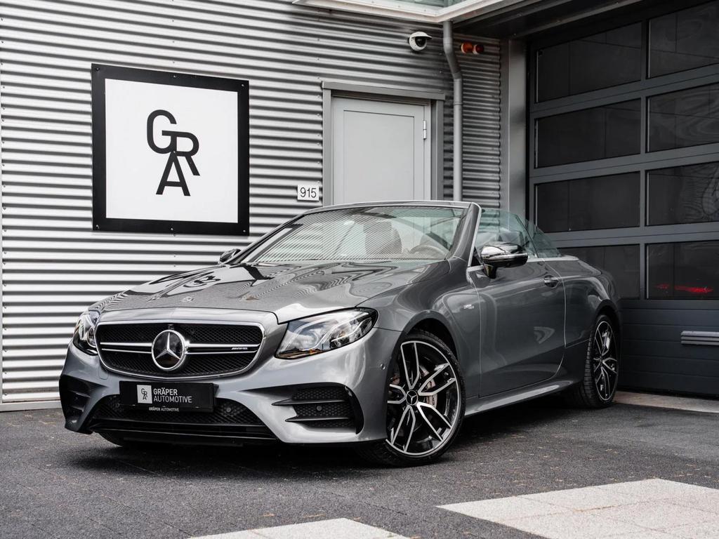 E53AMG Cabrio, top staat!, Automaat, Zwart, Cabriolet, Leder