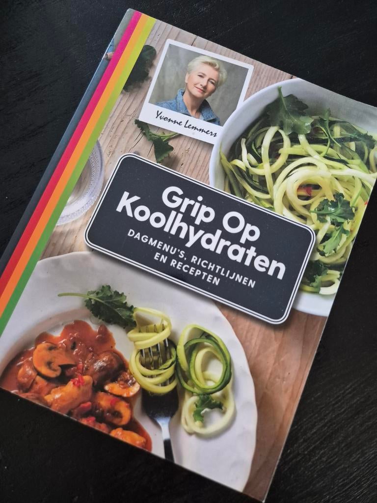 Grip Op Koolhydraten - Yvonne Lemmers (gebruiksporen), Boeken, Kookboeken, Gelezen, Gezond koken, Ophalen of Verzenden