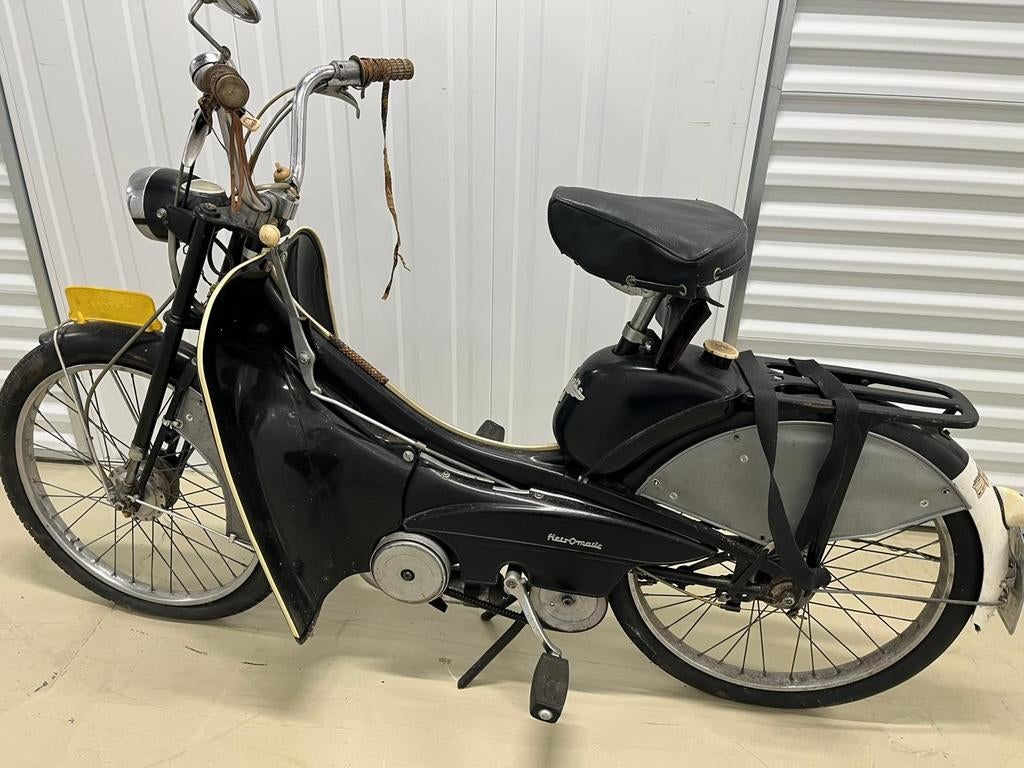Klassieke Mobylette bromfiets - Vintage charme, Fietsen en Brommers, Brommers | Oldtimers, Ophalen, Maximaal 45 km/u, Overige merken