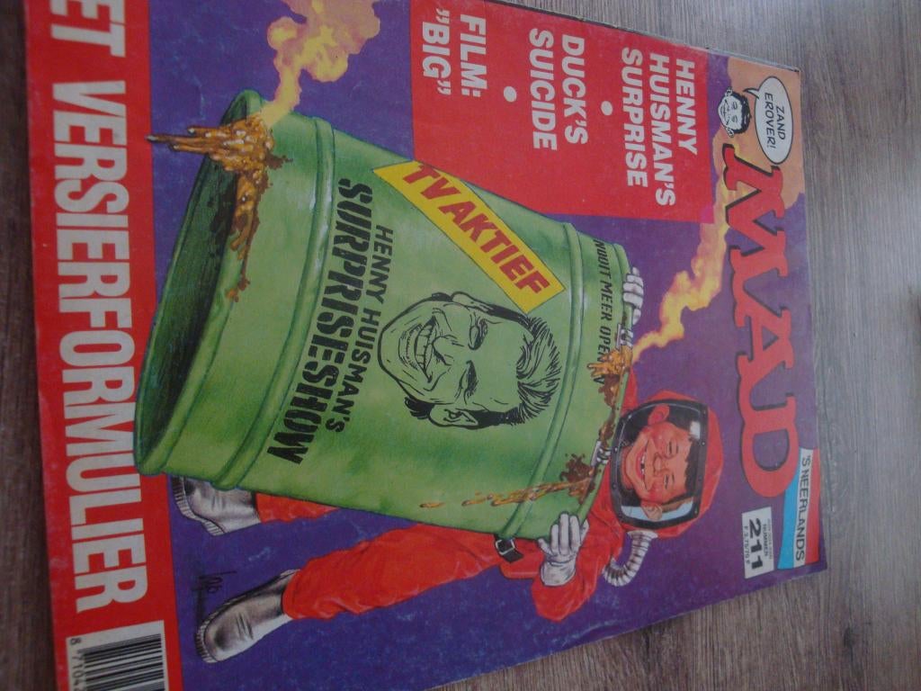 mad, Eén stripboek, Ophalen of Verzenden, Gelezen