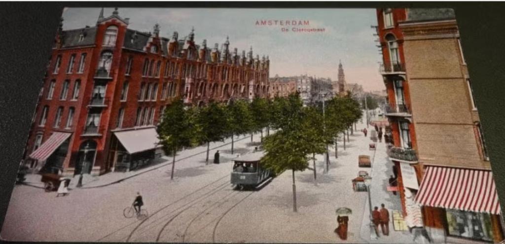 Amsterdam - De Clercqstraat, Verzamelen, Verzenden, Voor 1920, Gelopen, Noord-Holland