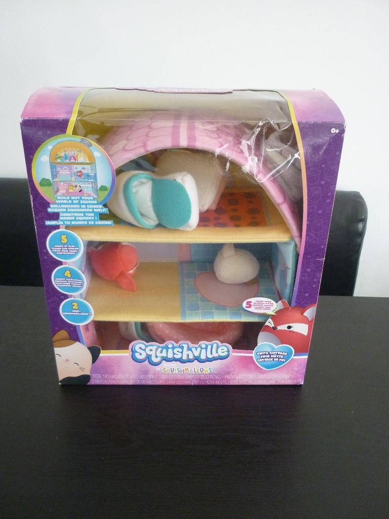 Squishville - Fifi's Cottage / Squishmallows huis /, Kinderen en Baby's, Speelgoed | Knuffels en Pluche, Ophalen of Verzenden