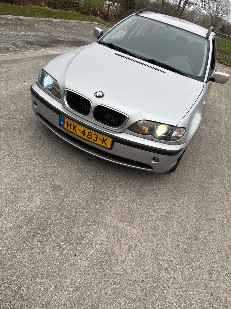 in onderdelen bmw e46 touring, Auto-onderdelen, Carrosserie en Plaatwerk, Ophalen of Verzenden, Gebruikt, BMW, Motorkap