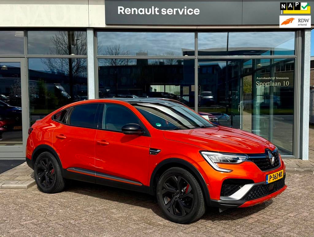 Renault Arkana 1.6 E-Tech Hybrid 145 R.S. Line | Trekhaak |, Gebruikt, Origineel Nederlands, 760 kg, Hybride Elektrisch/Benzine