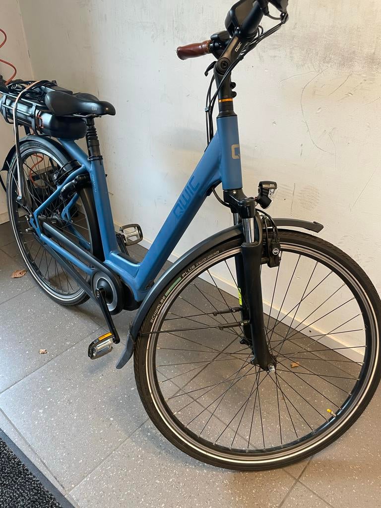 Qwic Premium MN7 damesfiets 46cm, Fietsen en Brommers, Elektrische fietsen, Ophalen, Qwic, Gebruikt, Minder dan 47 cm