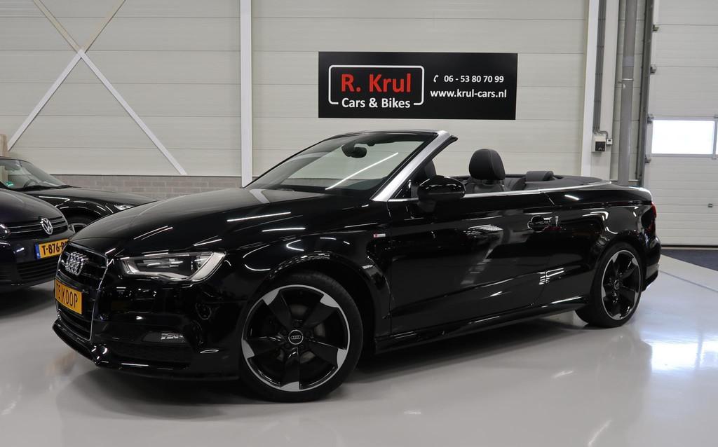 Audi A3 Cabriolet 1.4 TFSI 180pk 2x S-Line Navigatie Trekhaa, Voorwielaandrijving, Gebruikt, 4 cilinders, Cabriolet