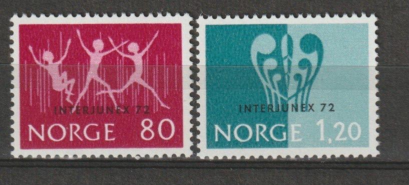 TSS Kavel 1130228 Noorwegen pf minr 647-648, Ophalen, Noorwegen, Postfris