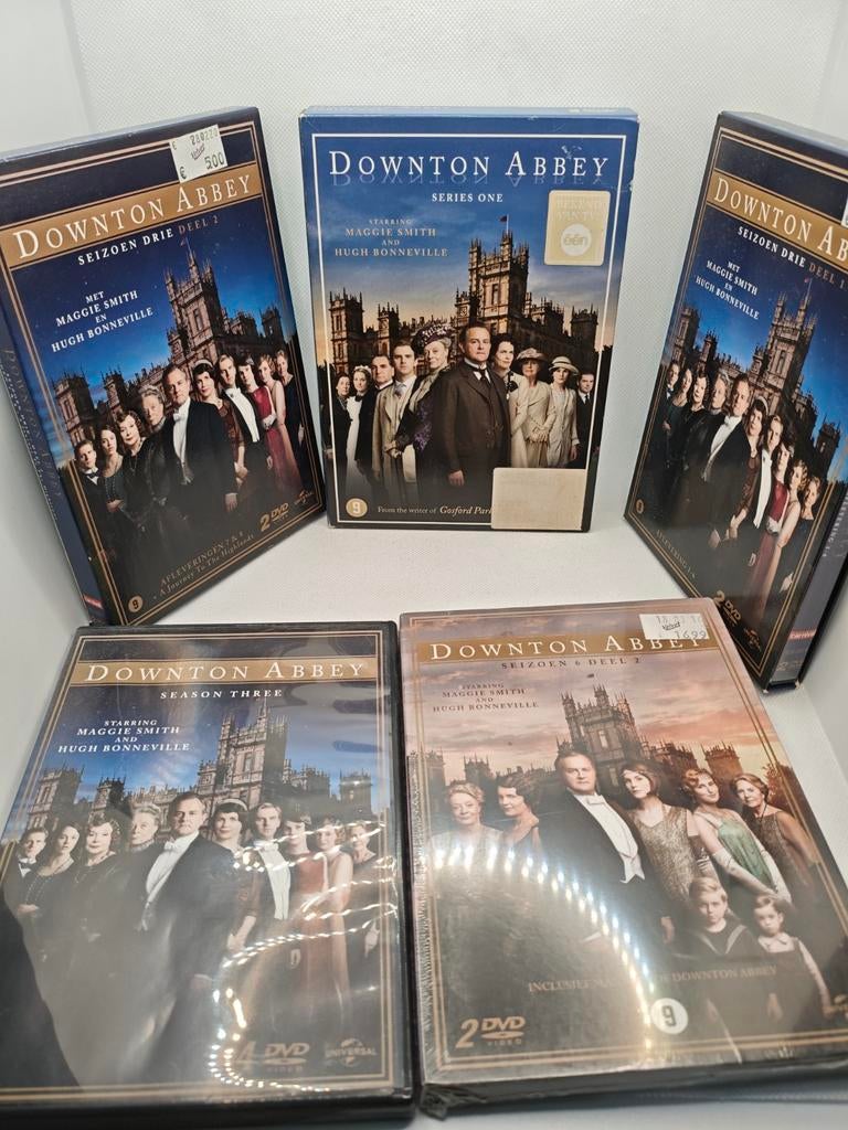 5 downtown Abby dvds, Alle leeftijden, Ophalen of Verzenden, Zo goed als nieuw