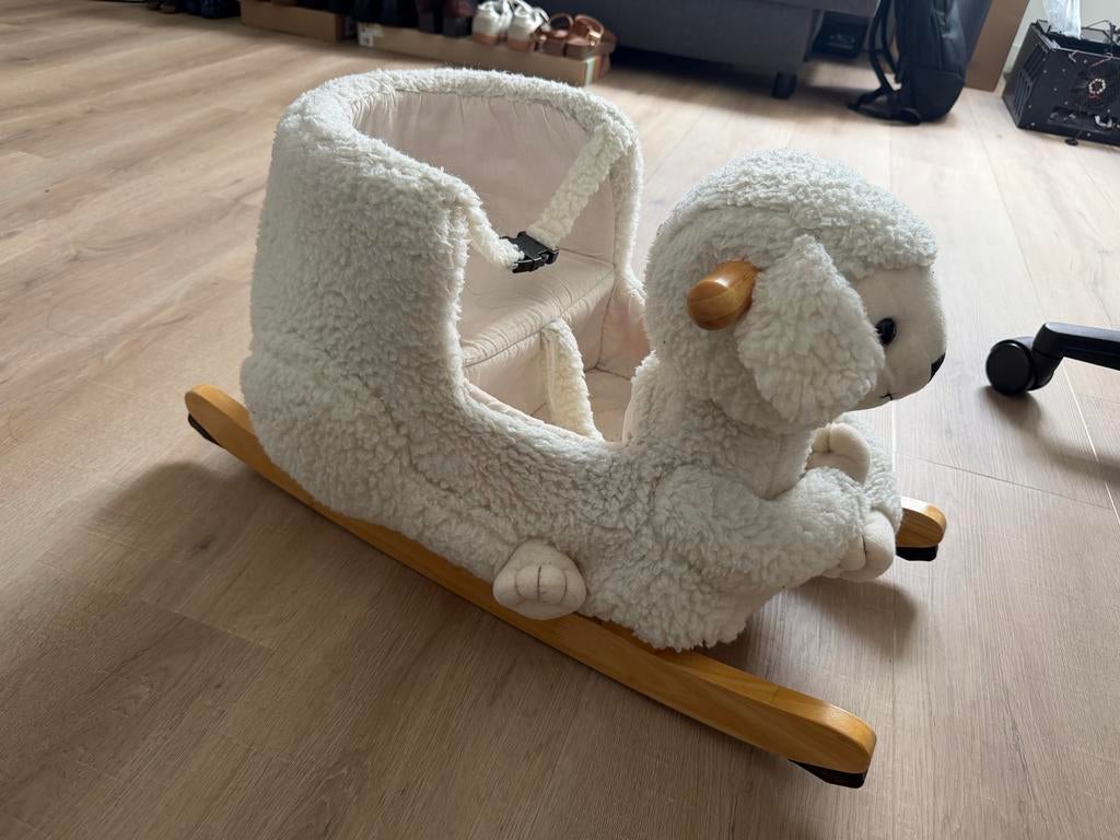 Leuk hobbelpaard schaap, Ophalen, Gebruikt