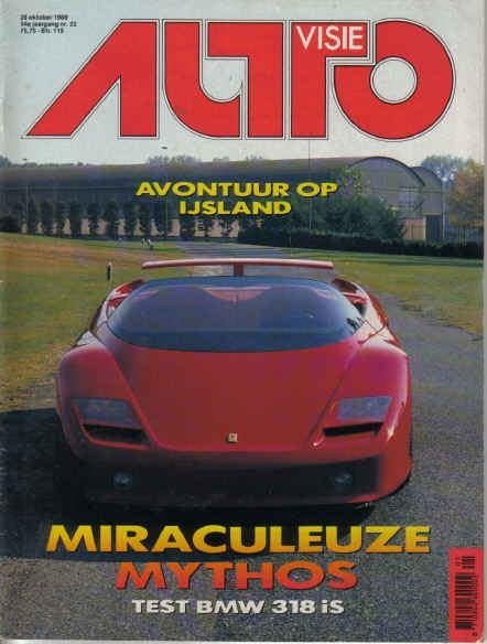 Autovisie 22 1989 : Nissan Skyline GTR - BMW 318iS - Opel, Ophalen of Verzenden, Gelezen, Algemeen