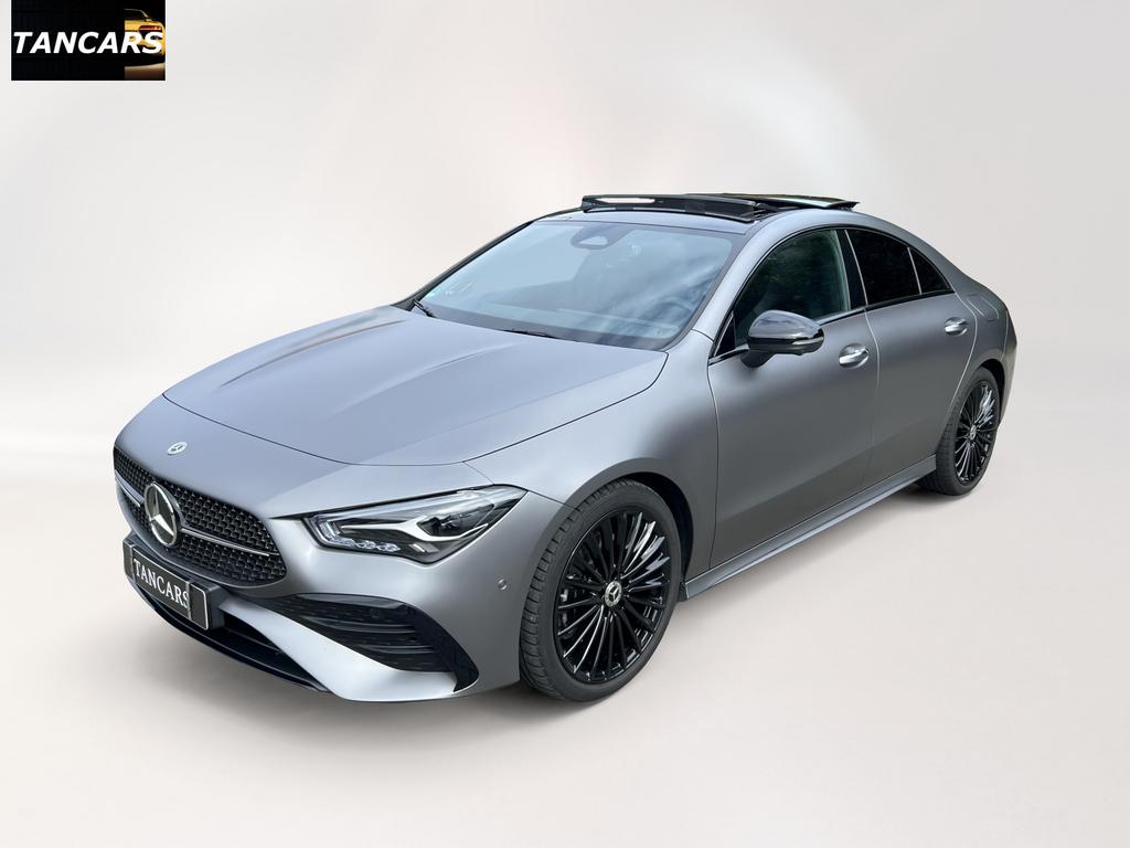 Mercedes-Benz CLA200 DESIGNO AMG/Night | Pano | Burmester |, Auto's, CLA, 4 cilinders, Met garantie (alle), 163 pk