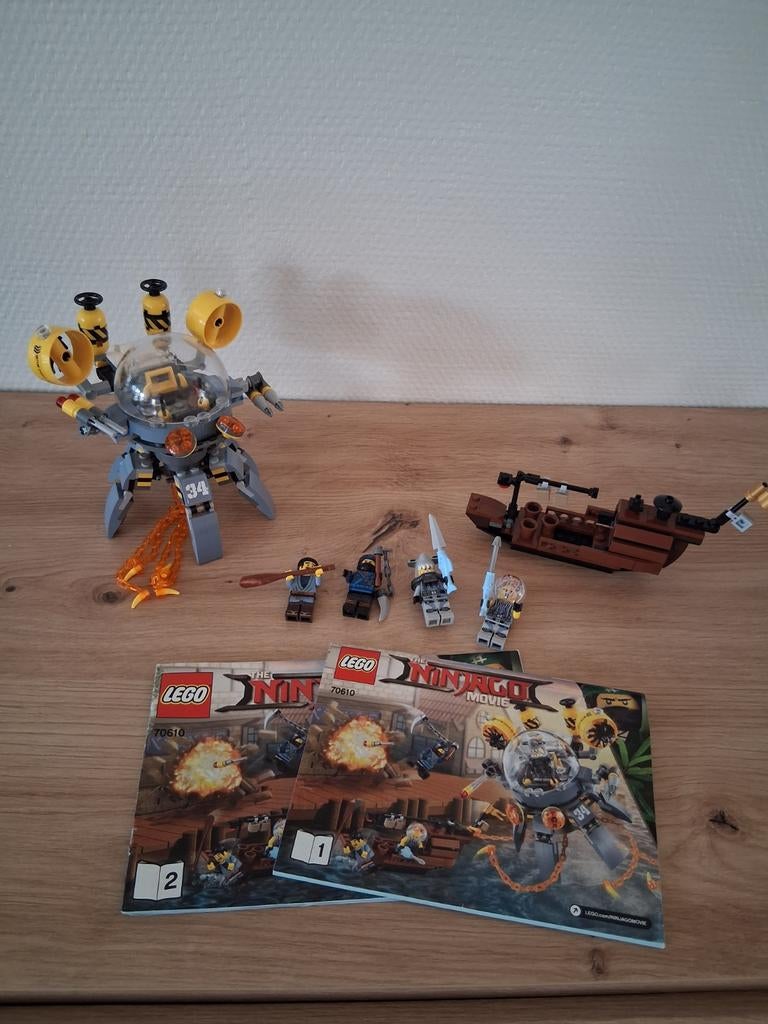 Ninjago lego 70610, Kinderen en Baby's, Speelgoed | Duplo en Lego, Lego, Ophalen of Verzenden, Compleet, Zo goed als nieuw
