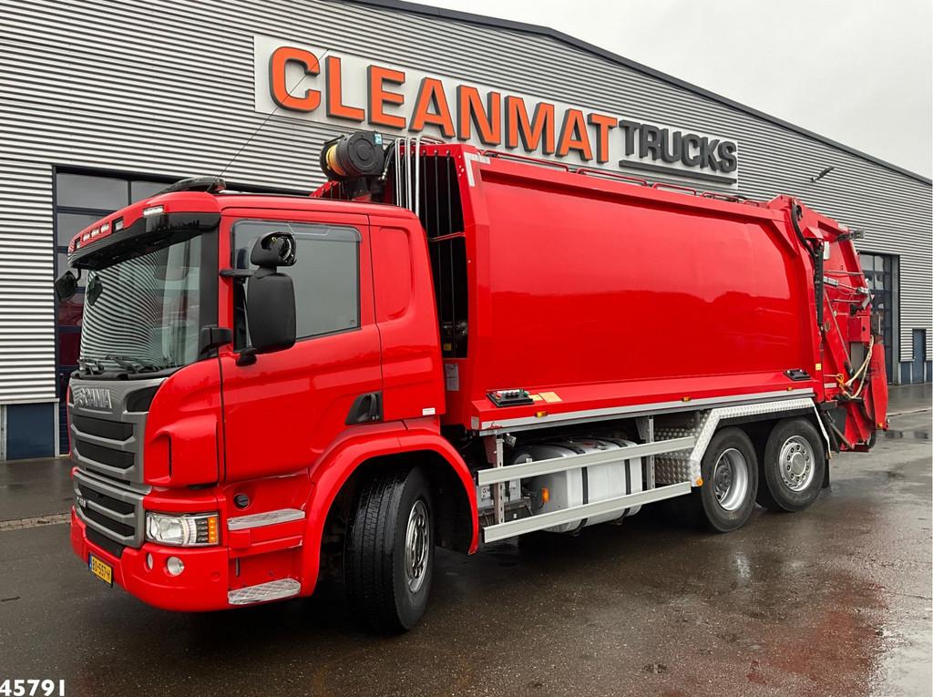 Scania P 450 Euro 6 Retarder GeesinkNorba 22m³ (bj 2015), Auto's, Vrachtwagens, Euro 6, Scania, 451 pk, Diesel