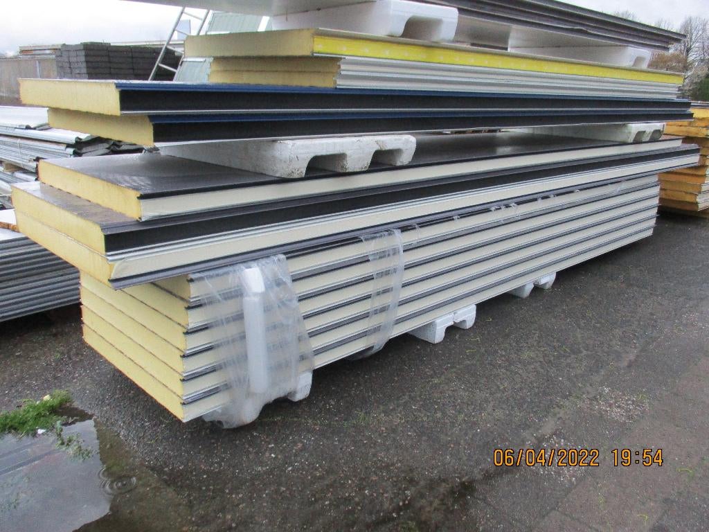 sandwichpanelen, Ophalen, Zo goed als nieuw, Overige materialen, 50 tot 100 mm