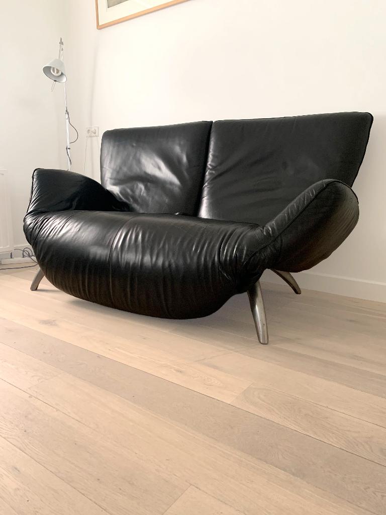 Comfortabele en verstelbare Leolux Panta Rhei 2-zits bank, Ophalen, Gebruikt, 150 tot 200 cm, Tweepersoons