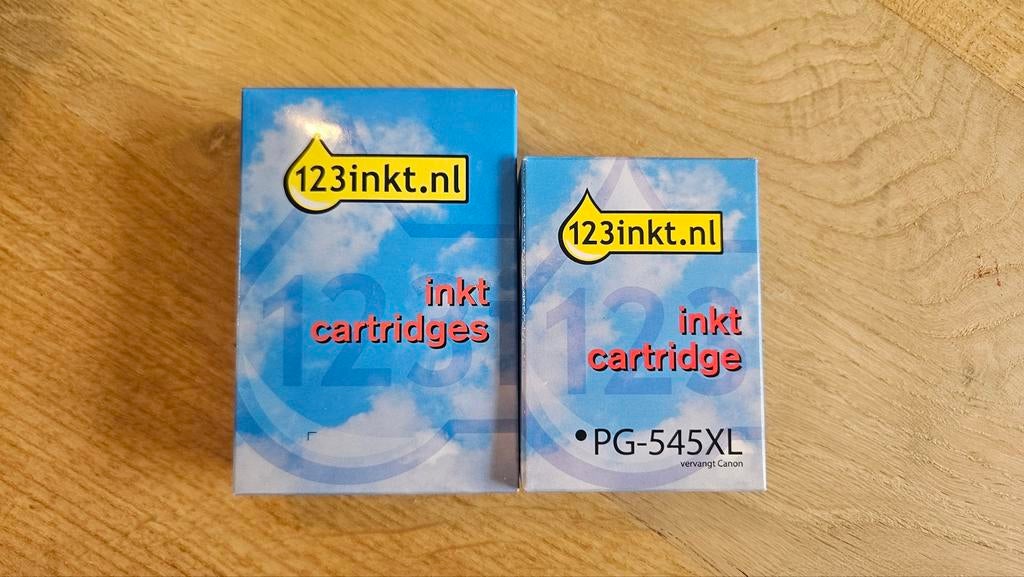 Canon inktcartridges PG-545XL CL-546XL, Ophalen of Verzenden, Nieuw