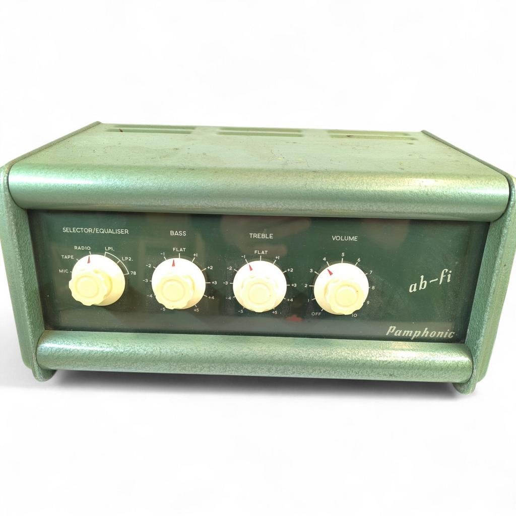 Buizenversterker Pamphonic Ab-fi uit 1956, Ophalen of Verzenden, Versterker