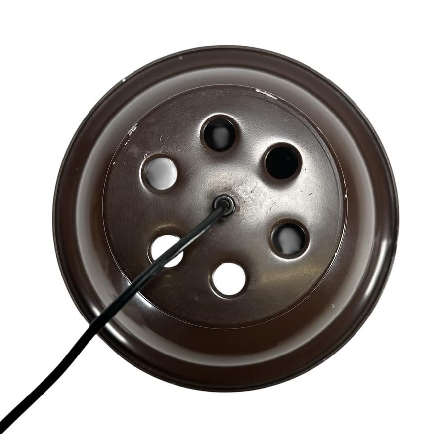 1404. Emaille hanglamp, tweede helft 20e eeuw, Ophalen of Verzenden