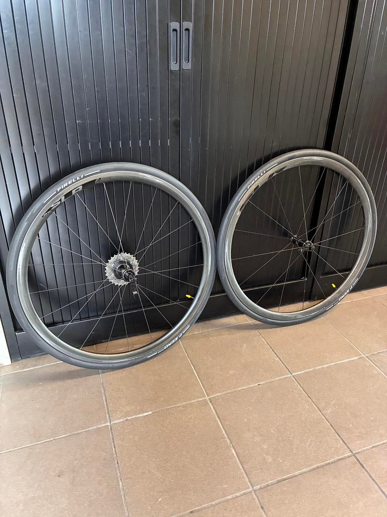 SLR carbon wielset, Zo goed als nieuw, Racefiets, Carbon, Ophalen