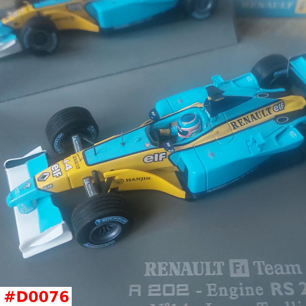 Renault F1 Team R202 R22 #14 Jarno Trulli 2002 UH 1:43 OVP, Ophalen of Verzenden, Nieuw, Auto, Universal Hobbies