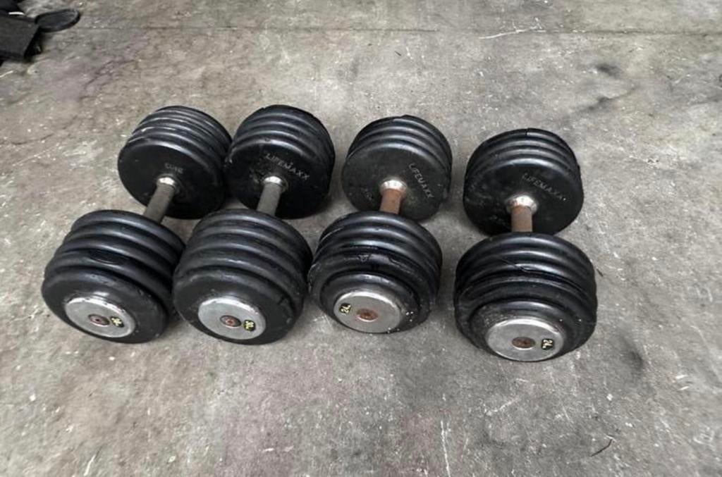 Vaste Dumbells 2x24kg , 2x30kg, Ophalen, Gebruikt, Dumbbell