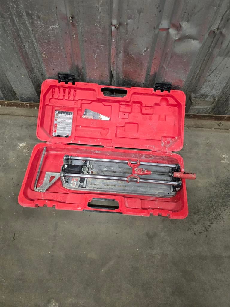 Rubi TS Max 43 tegelsnijder 430mm, Gebruikt, ., Rubi, Ophalen of Verzenden