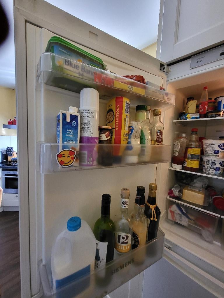 Siemens Koelkast en vriescombinatie, Ophalen, Gebruikt, 200 liter of meer, 60 cm of meer