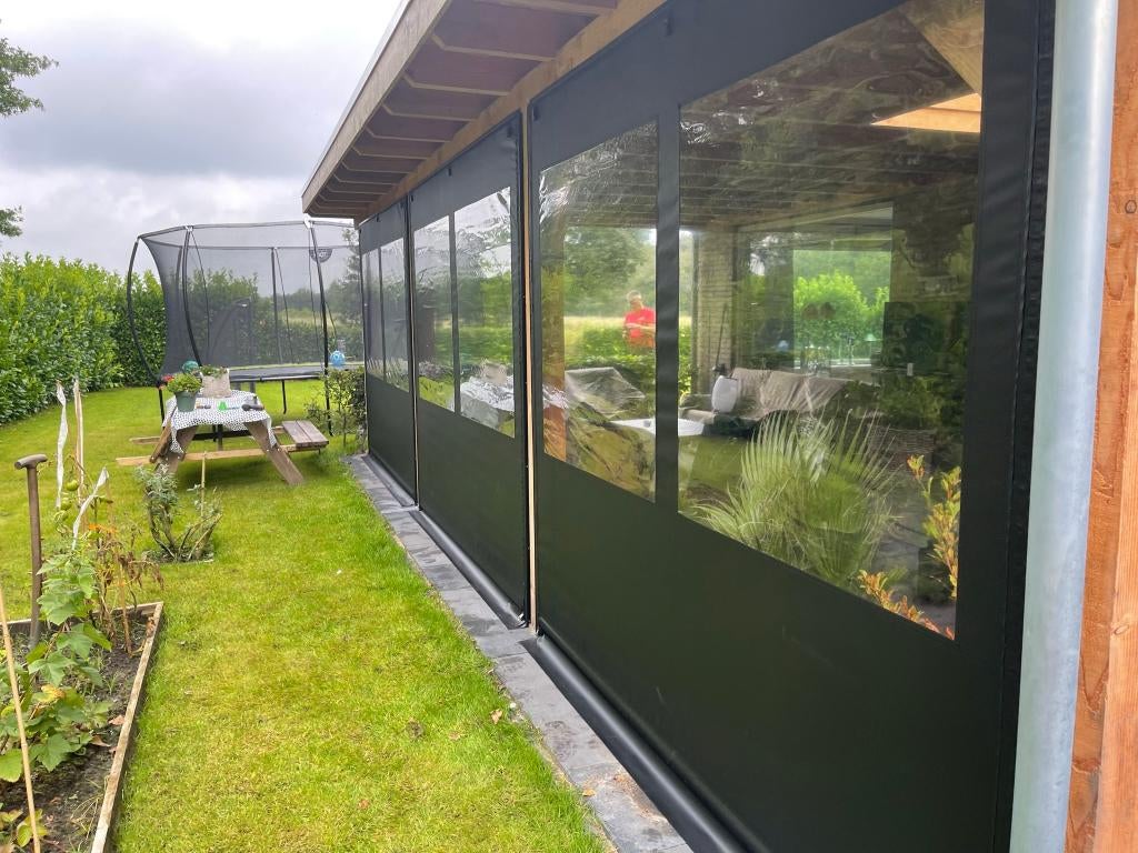 Verandazeil /Overkapping zeil/Zijwanden  op maat, Ophalen, Nieuw