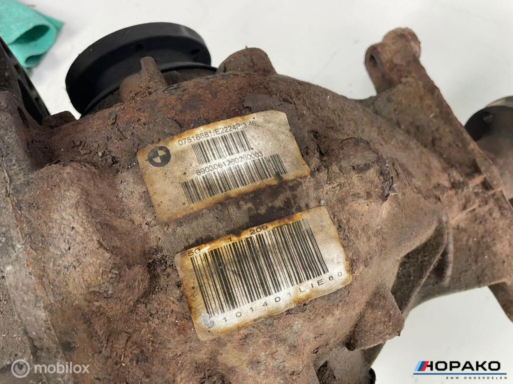 Differentieel achter BMW E60 E61 530i n52 aut 07516881, Gebruikt, Einsteinlaan 5, rijswijk, Bmw, Ophalen of Verzenden